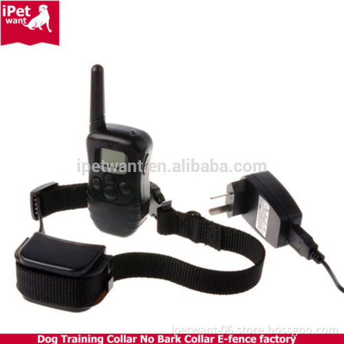 ipetwant M82B Dog Training Shock Collar with remote dog shock collar dog training blue backlight
